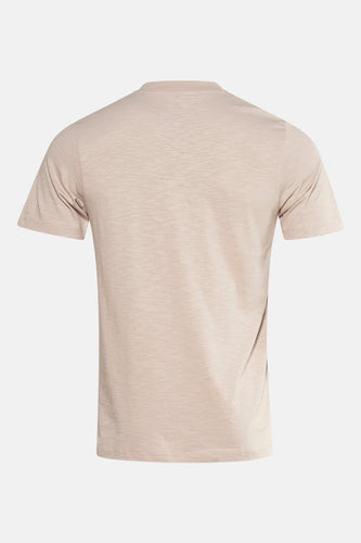 T-shirt met korte mouwen - beige - PREMIUM BLUE by JACK & JONES