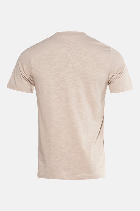 T-shirt met korte mouwen - beige
