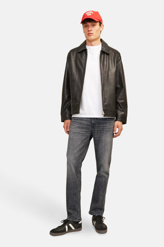 Jeans straight dark grey denim - JACK & JONES JEANS INTELLIGENCE