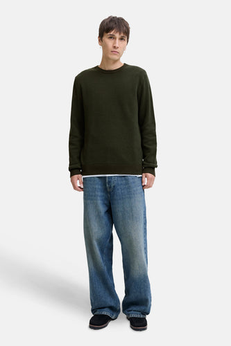 JJEGLOBE KNIT CREW NECK NOOS