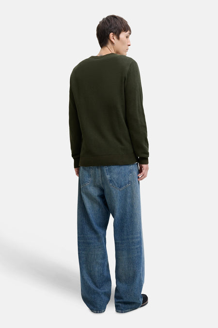 JJEGLOBE KNIT CREW NECK NOOS