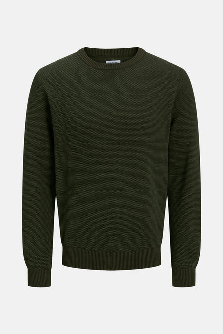 JJEGLOBE KNIT CREW NECK NOOS