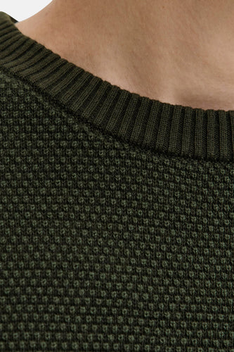 Pull à col rond - vert - CORE BY JACK & JONES