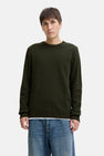 Pull met ronde hals - groen