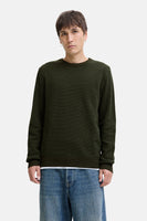 JJEGLOBE KNIT CREW NECK NOOS