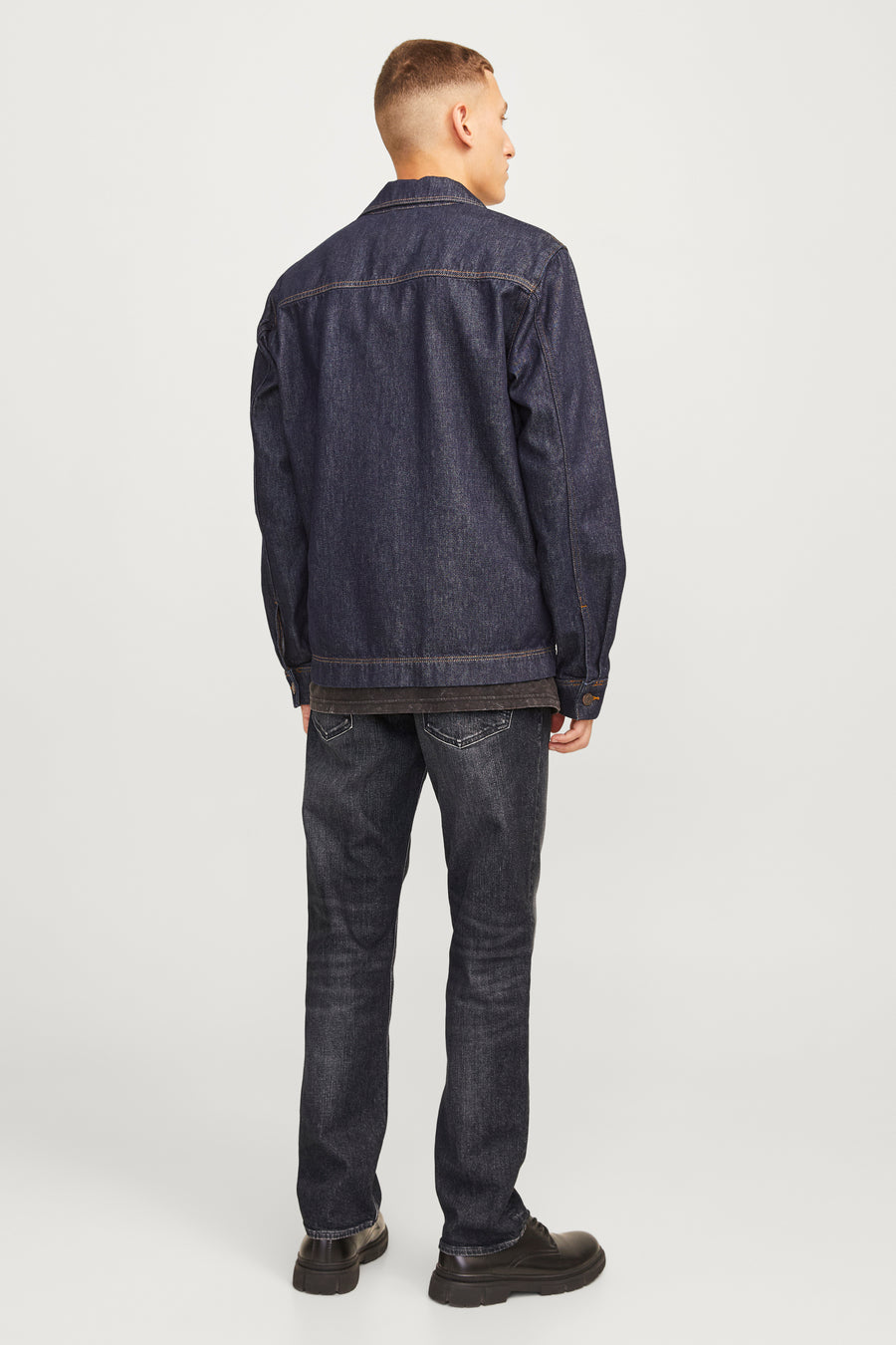 CLARK - dark grey denim - JACK & JONES JEANS INTELLIGENCE - 4