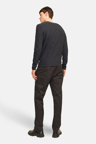 Pull met ronde hals - grijs - PREMIUM BLUE by JACK & JONES