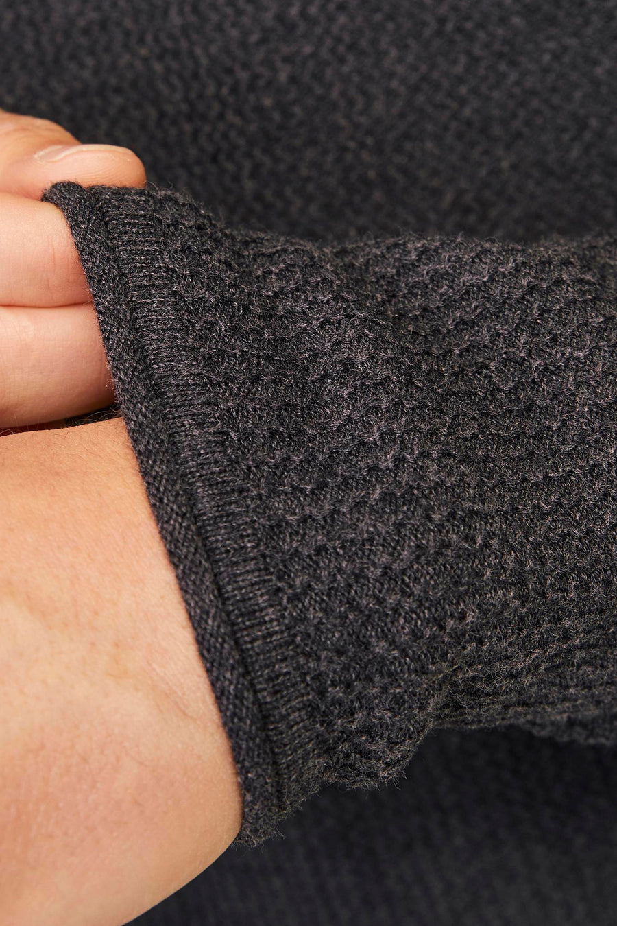 Pull met ronde hals - grijs - PREMIUM BLUE by JACK & JONES