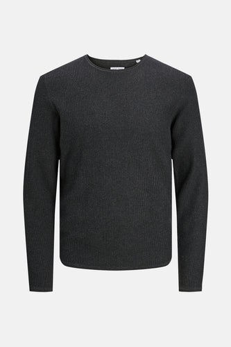 Pull met ronde hals - grijs - PREMIUM BLUE by JACK & JONES