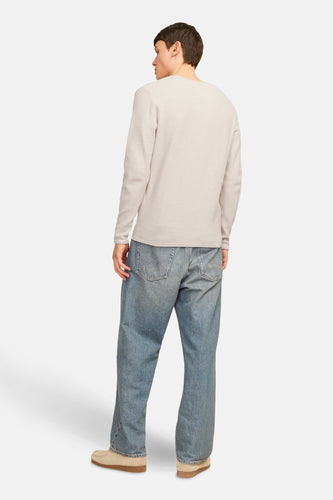 Pull met ronde hals - beige - PREMIUM BLUE by JACK & JONES