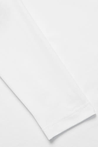 T-shirt blanc à manches longues de JJXX, avec un design simple et des manches longues.