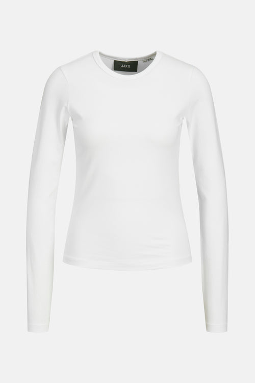 T-shirt met lange mouwen - wit