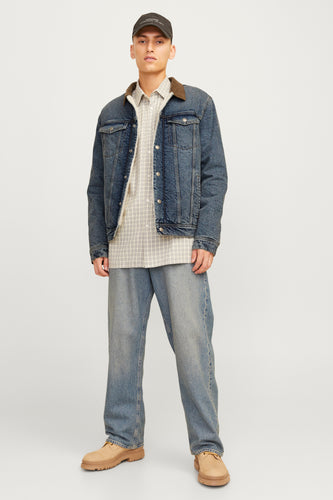 Jeansjas - dark blue denim