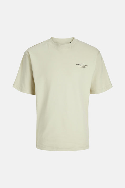 T-shirt (korte mouwen) Beige - PREMIUM by JACK & JONES