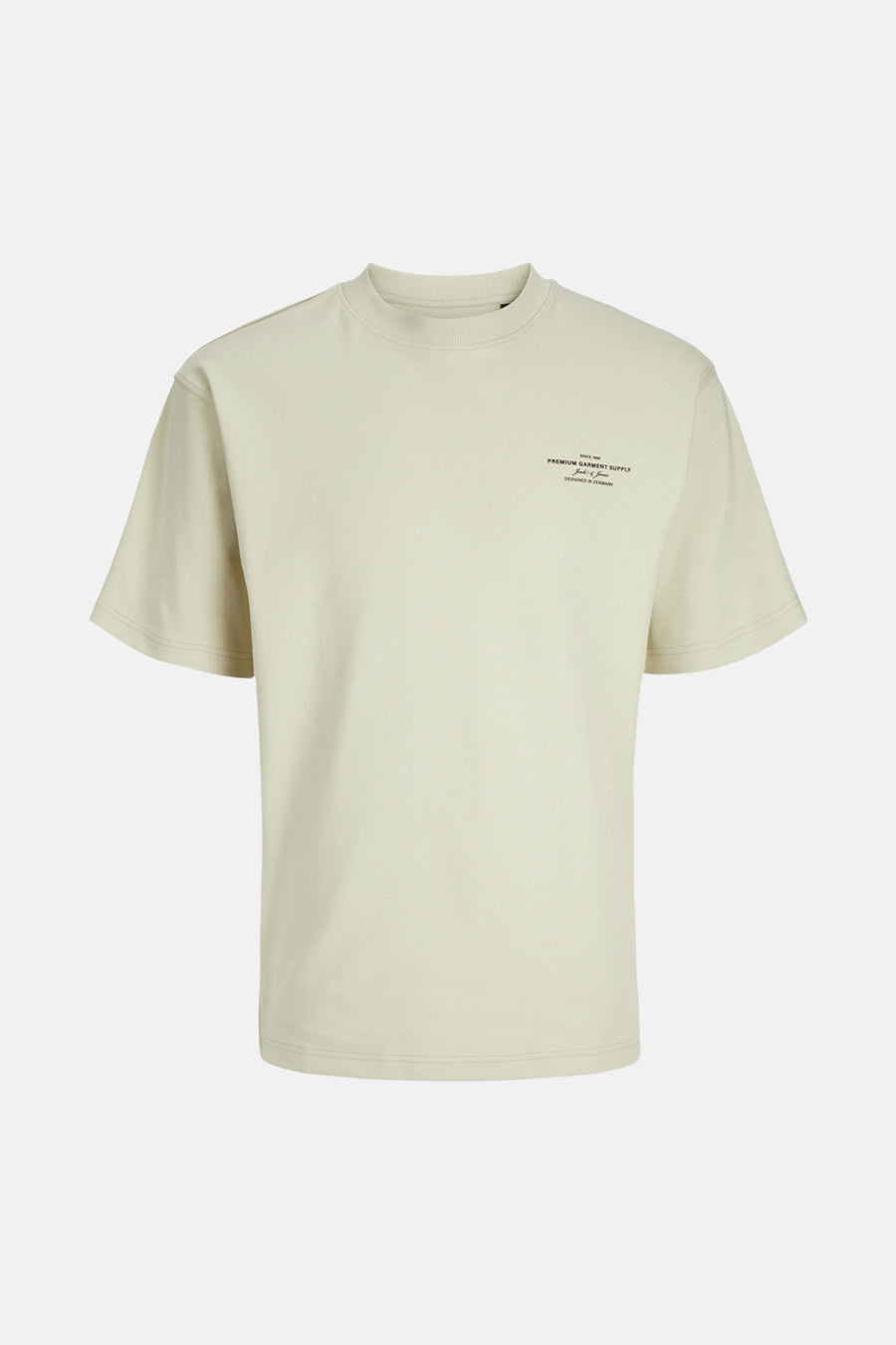 T-shirt met korte mouwen - beige - PREMIUM by JACK & JONES - 1