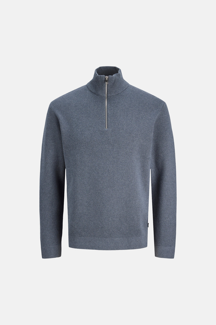 Pull col roulé bleu - PREMIUM by JACK & JONES