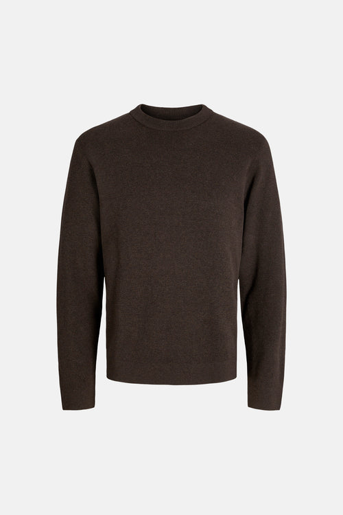 Pull col O - brun