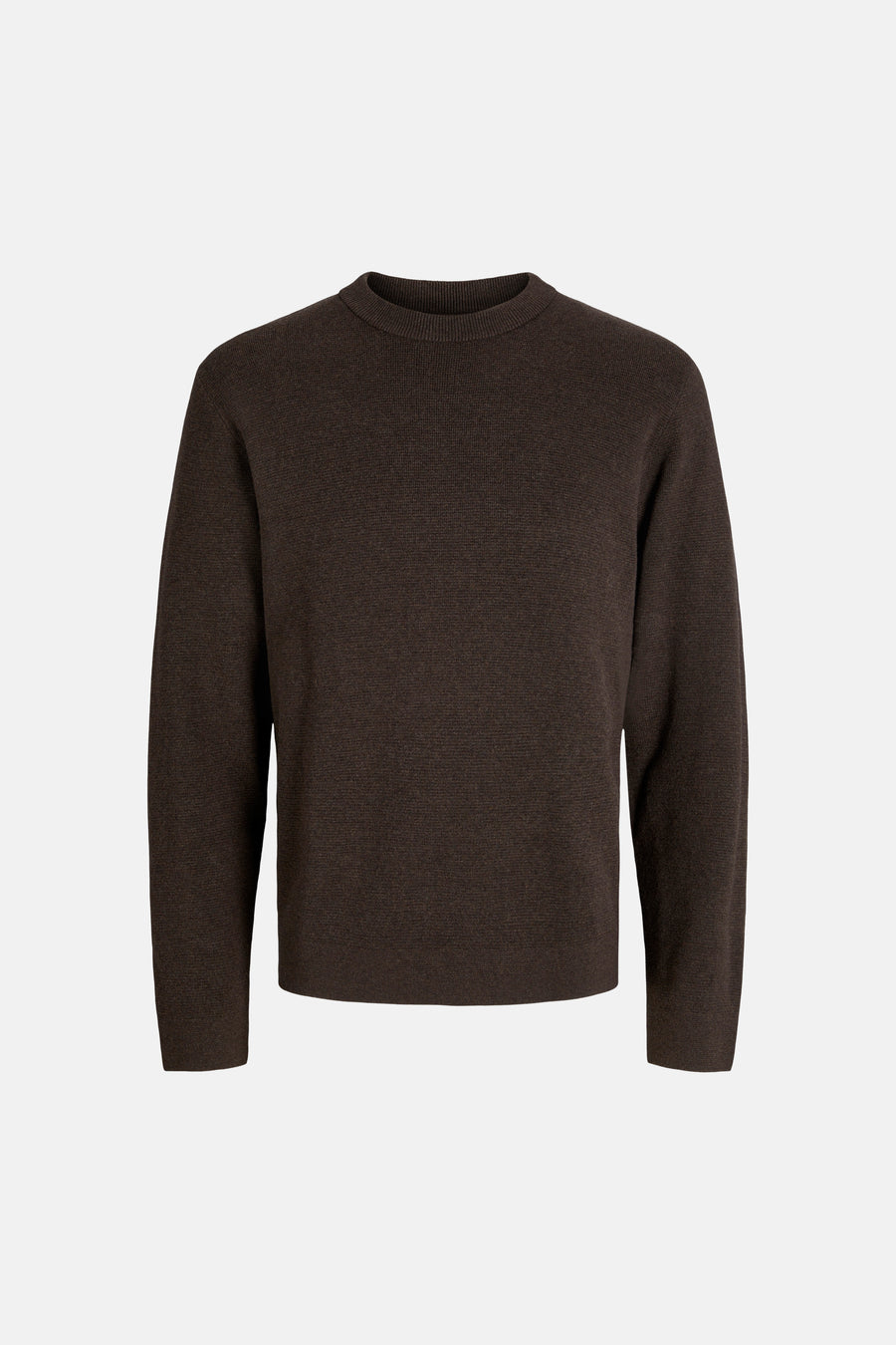 Pull col O brun - PREMIUM by JACK & JONES