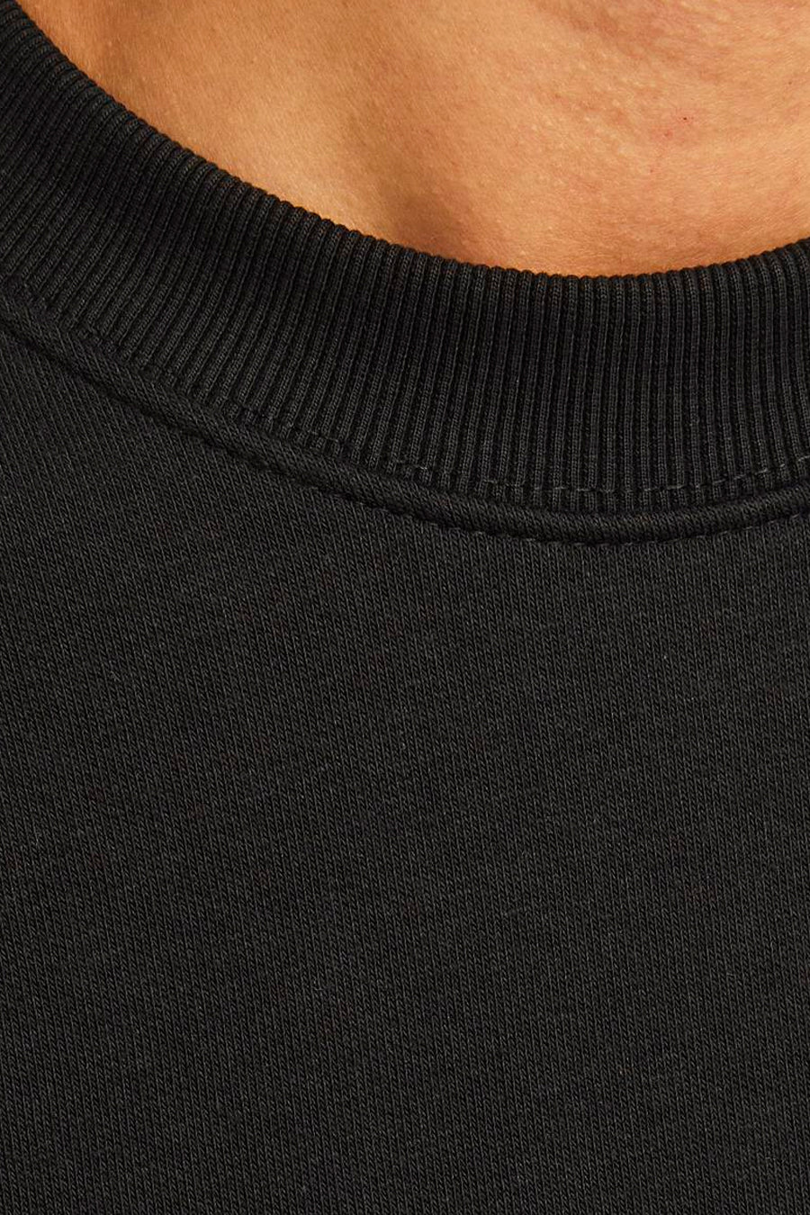 Zwarte sweater van ORIGINALS BY JACK & JONES, met een ronde halslijn en ribgebreide details.
