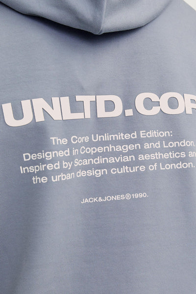 Sweater met kap Blauw - CORE BY JACK & JONES