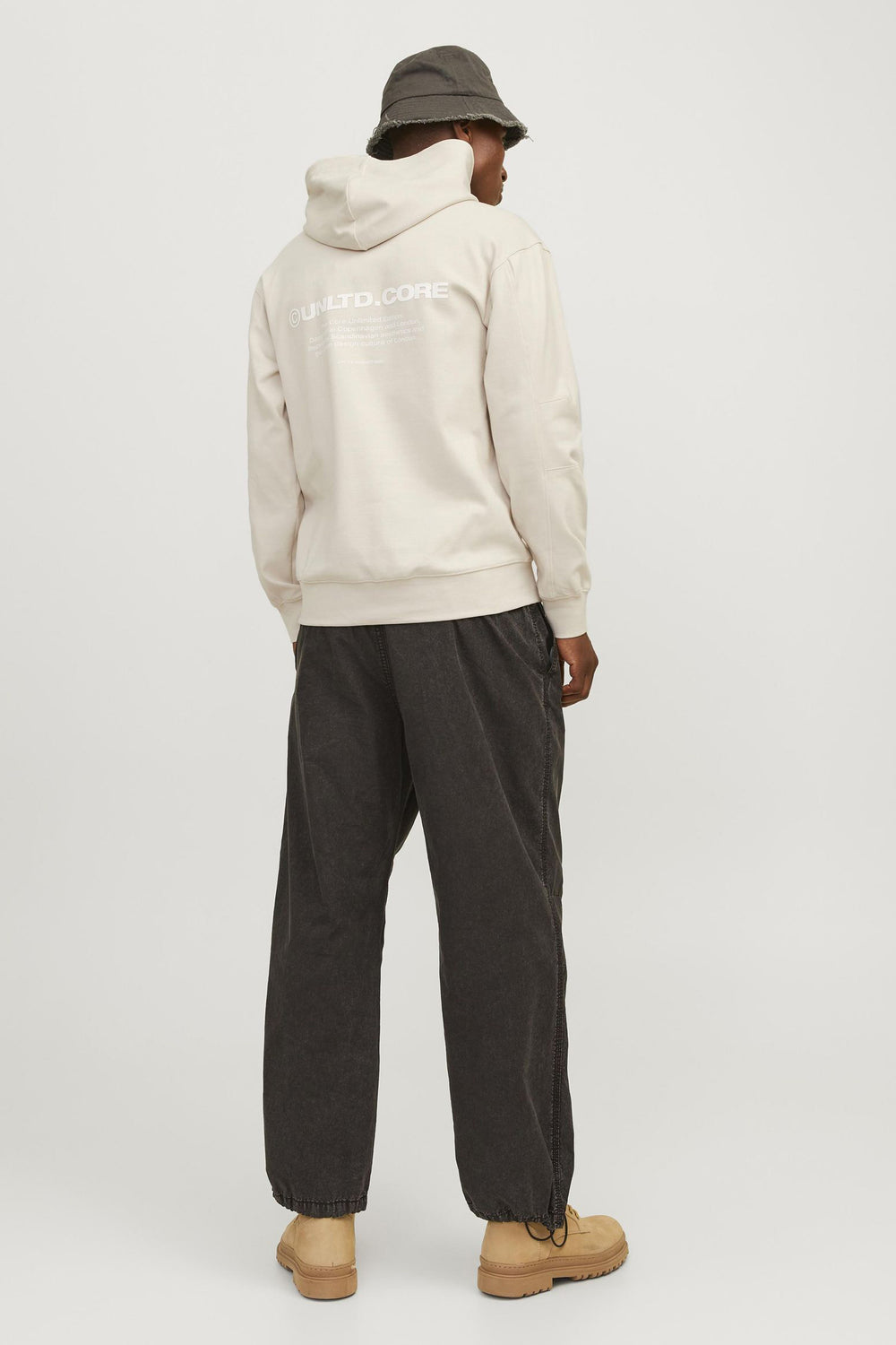 Sweater met kap Beige - CORE BY JACK & JONES