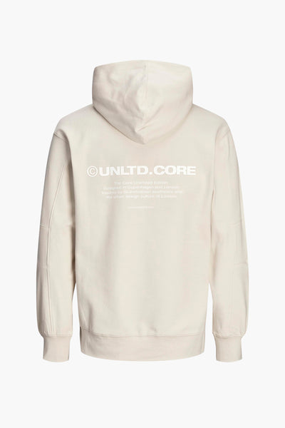 Sweater met kap Beige - CORE BY JACK & JONES