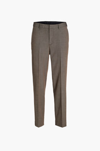 Pantalon de costume gris PREMIUM by JACK & JONES, avec une subtile texture et un classique.