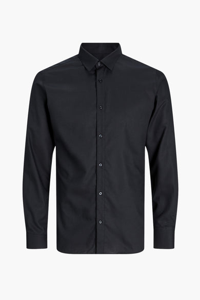 Hemd met lange mouwen - zwart
