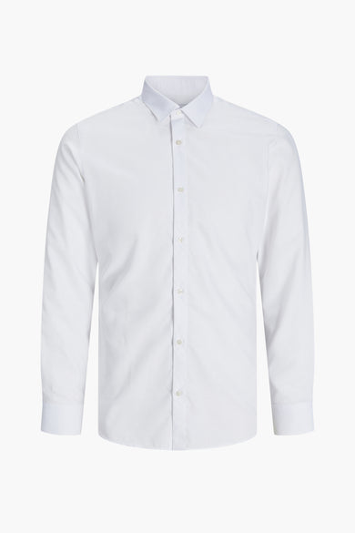 Chemise à manches longues - blanc