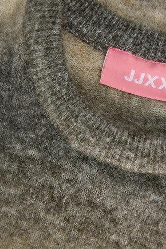 Pull met ronde hals - beige - JJXX