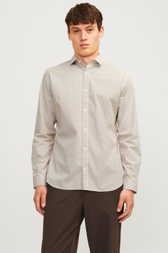 Chemise à manches longues - multicolore