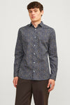 Hemd (lange mouwen) Blauw - PREMIUM by JACK & JONES