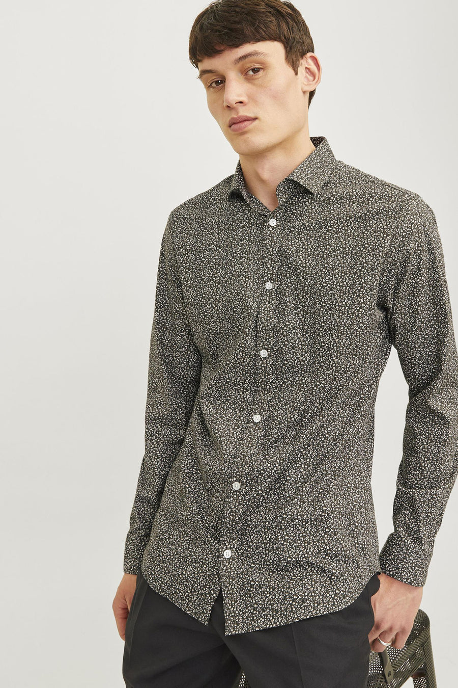 Chemise à manches longues - vert - PREMIUM by JACK & JONES