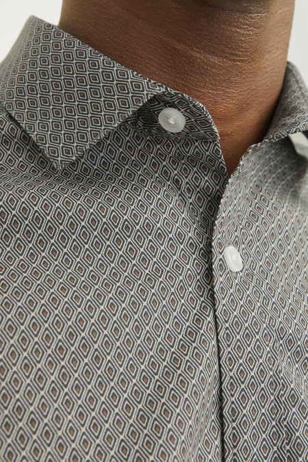 Chemise (manches longues) Vert - PREMIUM by JACK & JONES