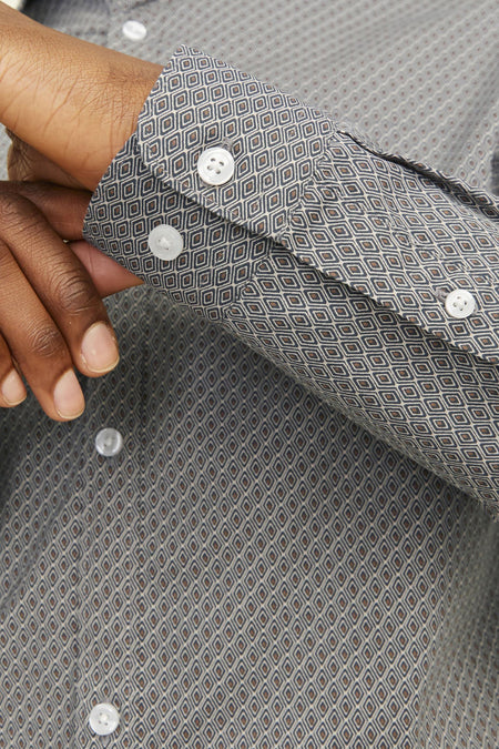 Chemise (manches longues) Vert - PREMIUM by JACK & JONES