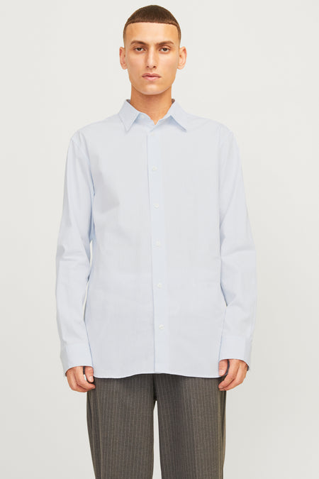 Chemise (manches longues) Bleu - PREMIUM by JACK & JONES