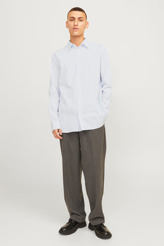 Chemise à manches longues - bleu