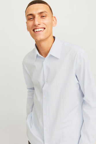 Chemise à manches longues - bleu - PREMIUM by JACK & JONES