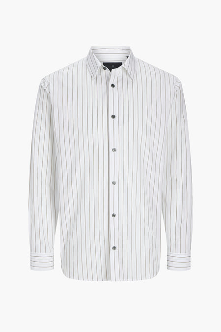 Chemise (manches longues) Blanc - PREMIUM by JACK & JONES