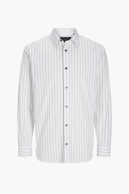 Chemise (manches longues) Blanc - PREMIUM by JACK & JONES