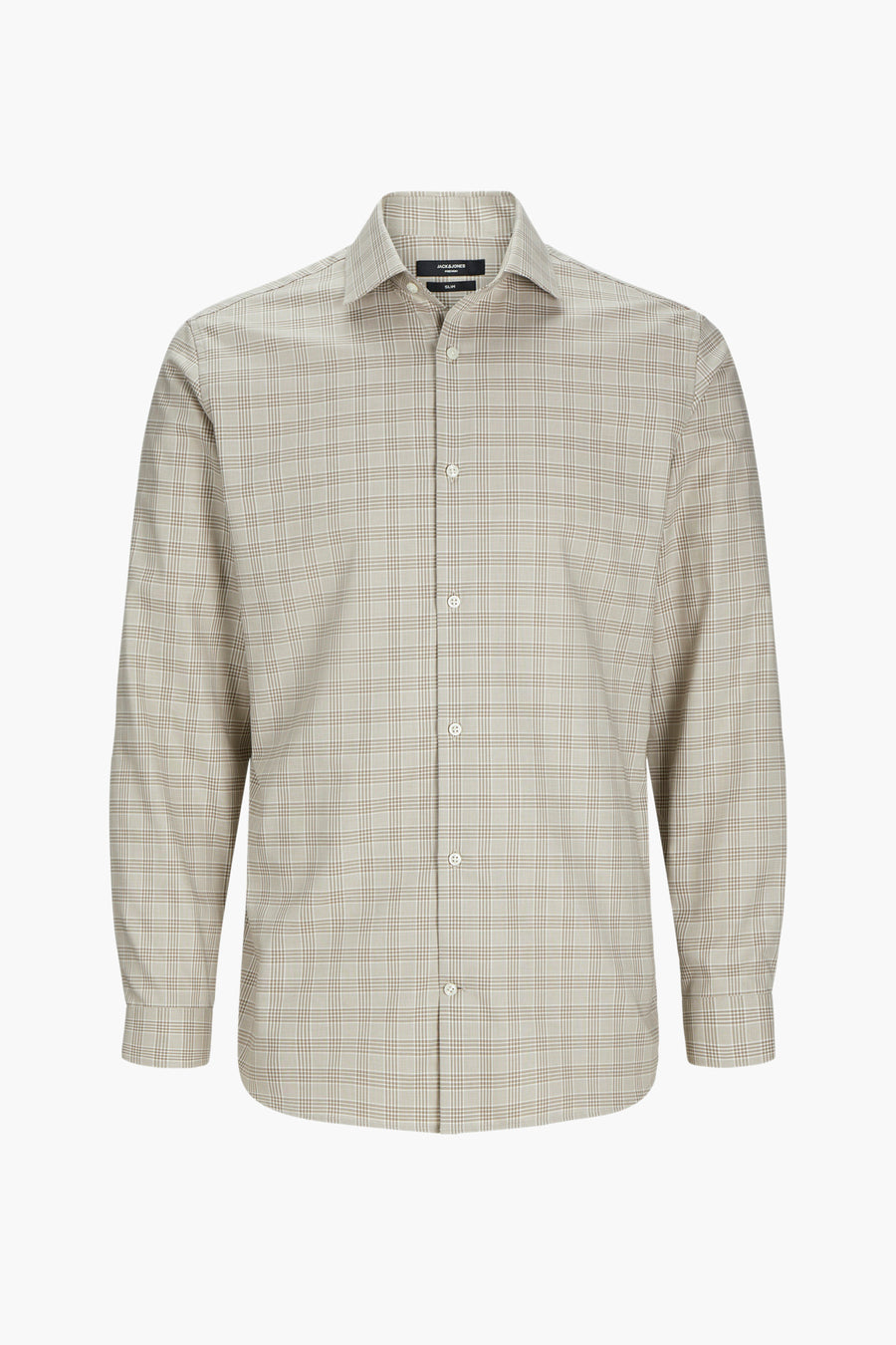 Chemise à manches longues - beige - PREMIUM by JACK & JONES