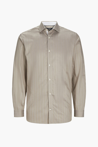 Hemd (lange mouwen) Beige - PREMIUM by JACK & JONES