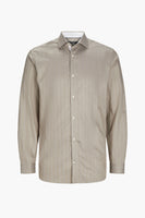 Hemd (lange mouwen) Beige - PREMIUM by JACK & JONES