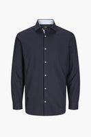Chemise à manches longues - bleu