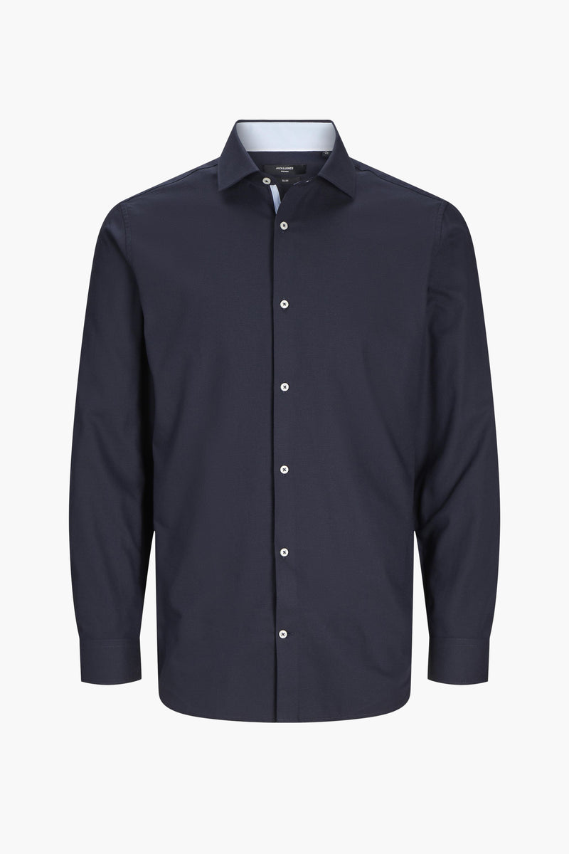 Chemise à manches longues - bleu