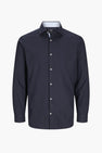 Chemise à manches longues - bleu