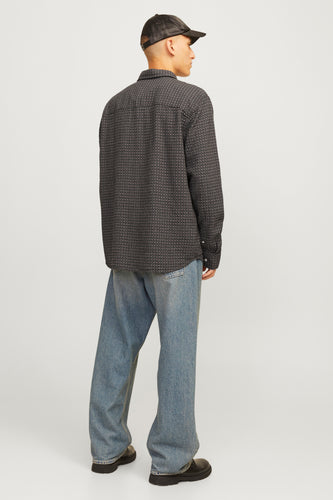 Chemise à manches longues - brun - ORIGINALS BY JACK & JONES