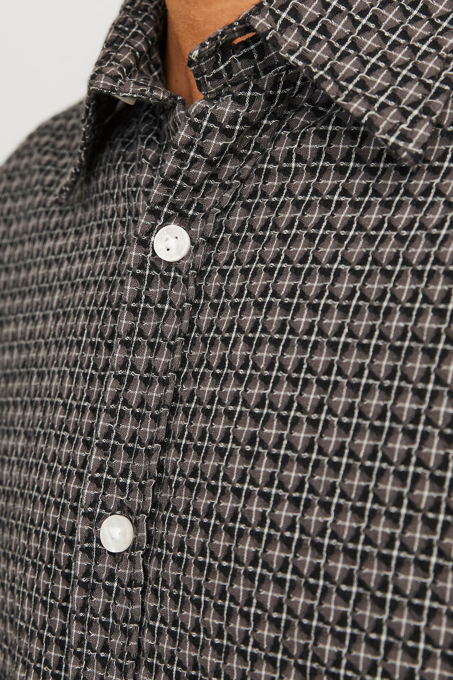 Chemise à manches longues - brun - ORIGINALS BY JACK & JONES