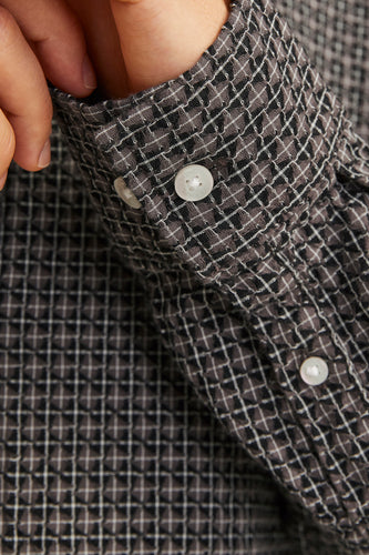 Chemise à manches longues - brun - ORIGINALS BY JACK & JONES