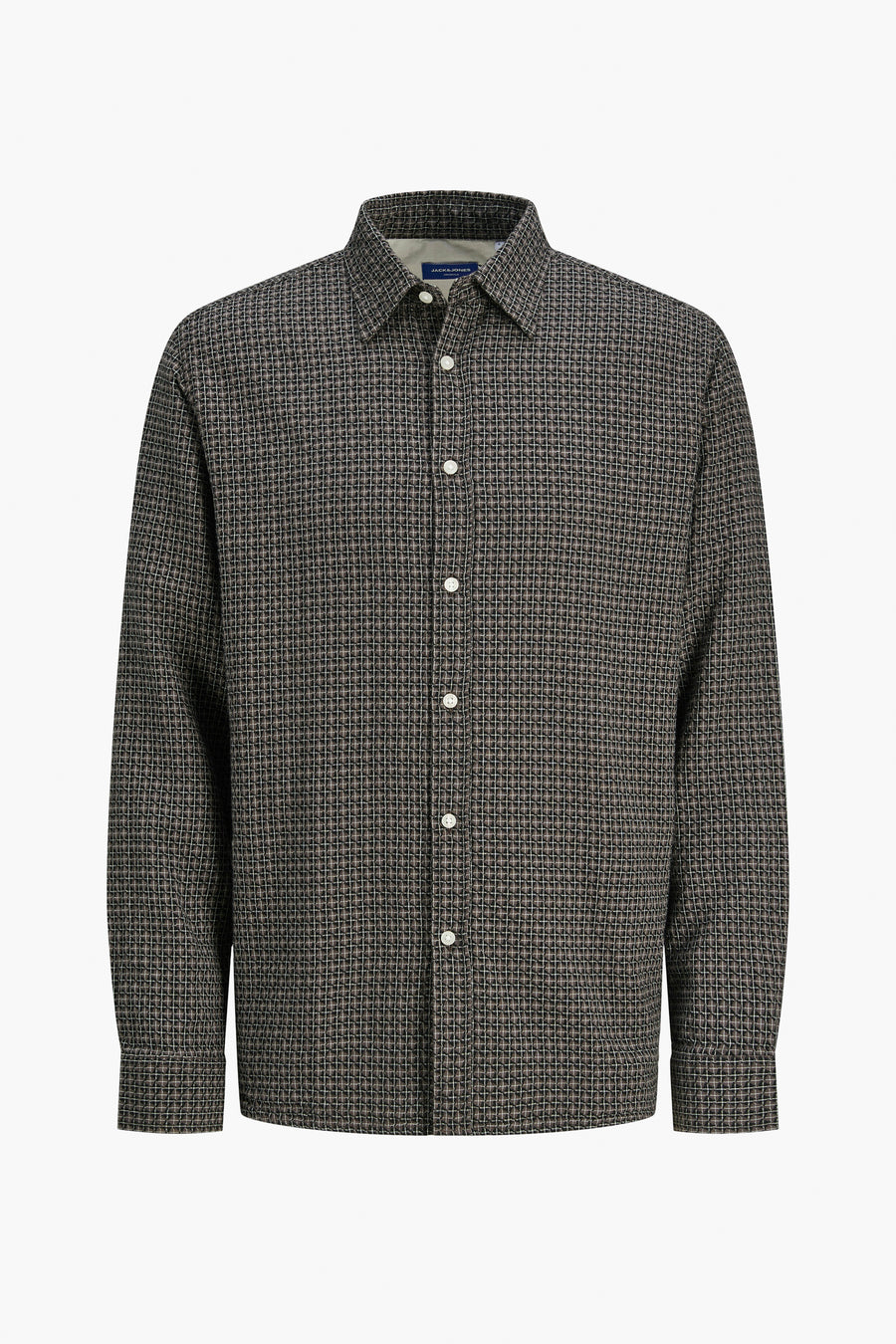 Chemise à manches longues - brun - ORIGINALS BY JACK & JONES